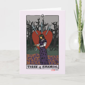 Agatha | Three of Swords Tarot Graphic Card