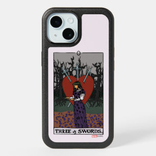 Agatha   Three of Swords Tarot Graphic iPhone 15 Case