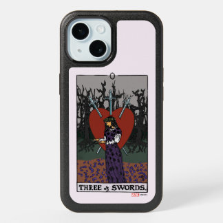 Agatha | Three of Swords Tarot Graphic iPhone 15 Case