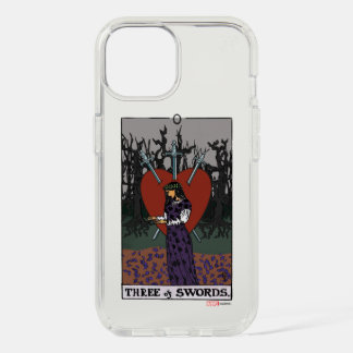 Agatha | Three of Swords Tarot Graphic iPhone 15 Case