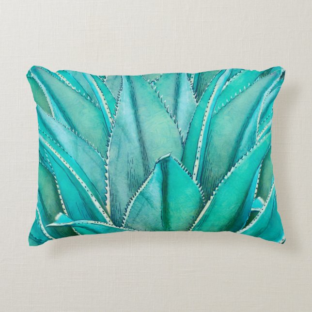 Agave Accent Pillow (Front)