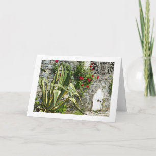 AGAVE AND ROSES CARD