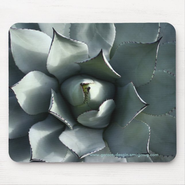 agave blue mouse pad (Front)