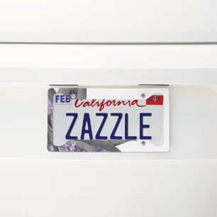 Agave Finesse Glitter Glam #11 (Faux Glitter) #art License Plate Frame