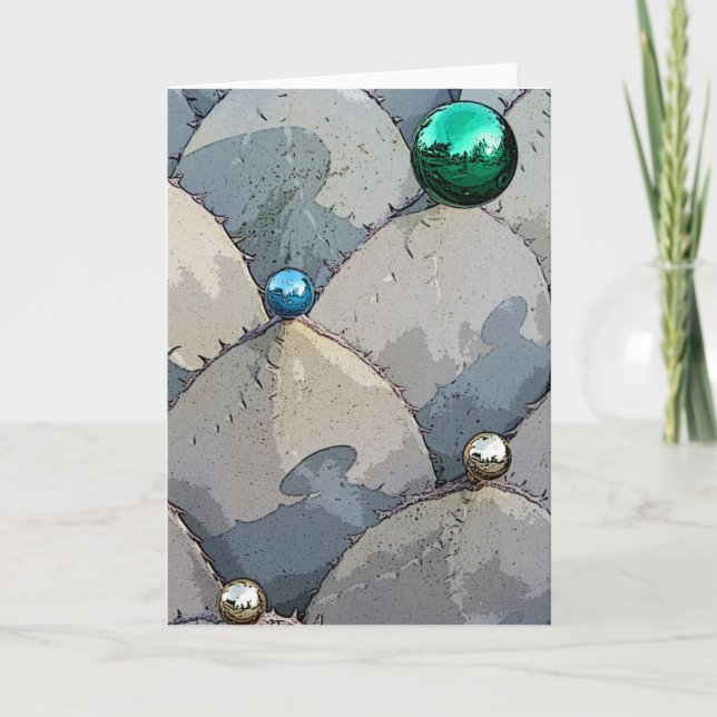 Agave holiday greeting card (Front)