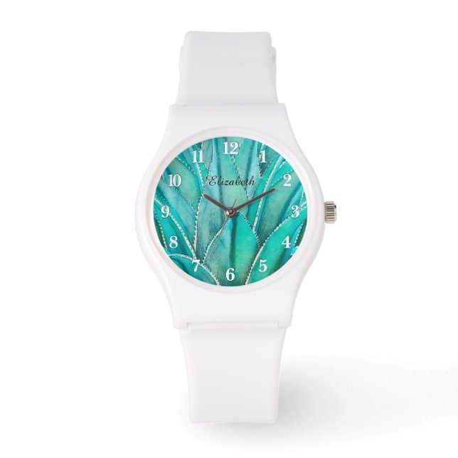 Agave Monogram Watch (Front)