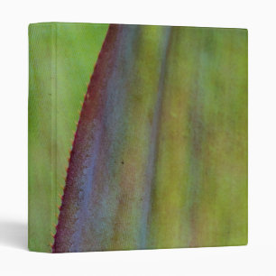 Agave Plant Detail 3 Ring Binder