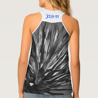 Agave Shine J29:11 Blue Font Tank Top