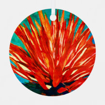 Agave Shine Metal Ornament