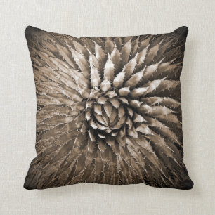 Agave Spikes 16" Square Pillow Designer Southwest