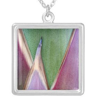 Agave Stalk Silver Plated Necklace