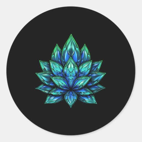 Agave Tequilana Blue Agave Plant Agave Azul Tequil Classic Round Sticker
