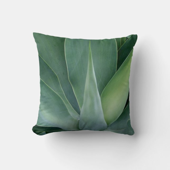 Agave Throw Pillow (Front)