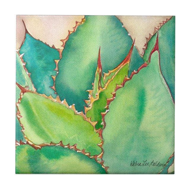 Agave tile by Debra Lee Baldwin (Front)