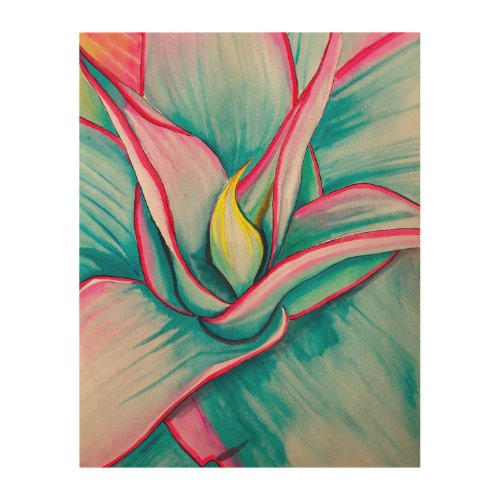 Agave watercolor succulent fine art