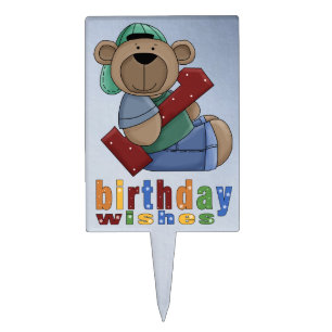 Age 1 BW Cake Pick