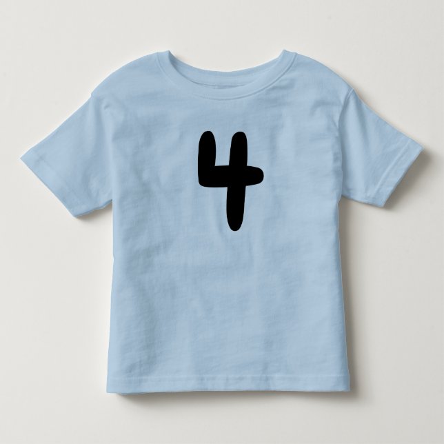 AGE 4 TODDLER T-Shirt (Front)