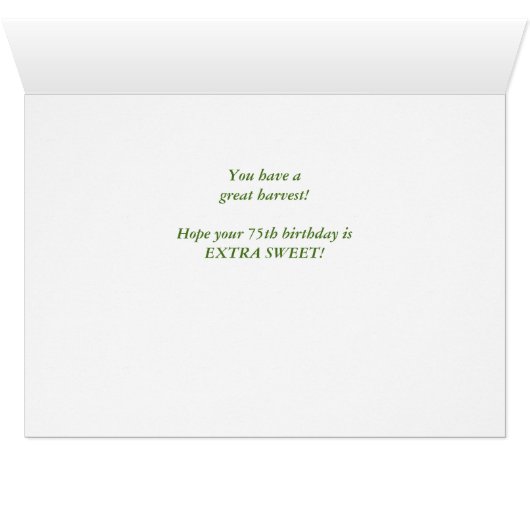 Age 75 Years Stacking Up With Corn Row (Inside Horizontal (Bottom))