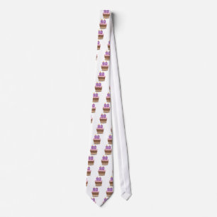 Age 90 on Birthday Cake Tie