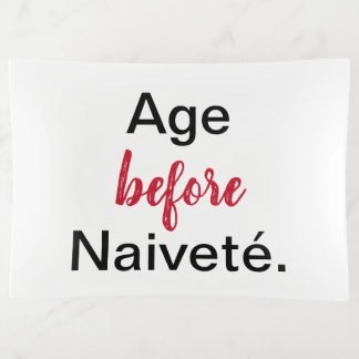 Age Before Naivete Trinket Tray