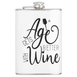 Age gets better with Wine Flask