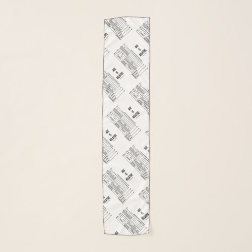Age Is Relative Geological Time Chart Geek Humor Scarf