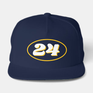 Age number hat for men's 24th Birthday party!
