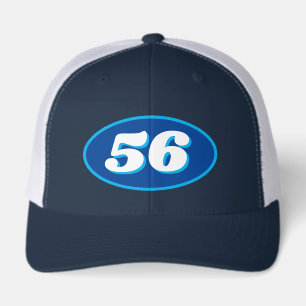 Age number hat for men's 56th Birthday party!