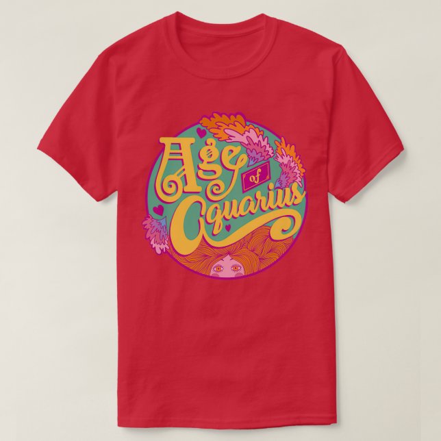 Age of Aquarius  T-Shirt (Design Front)