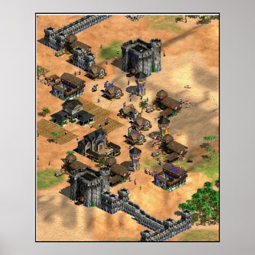 Age of Empires Battle Royal Graphic Poster