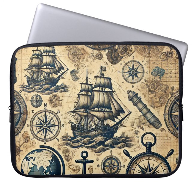 Age of Exploration Laptop Sleeve: Companion of Dis Laptop Sleeve (Front)