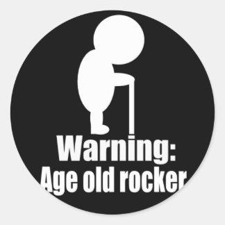 Age Old Rocker Sticker