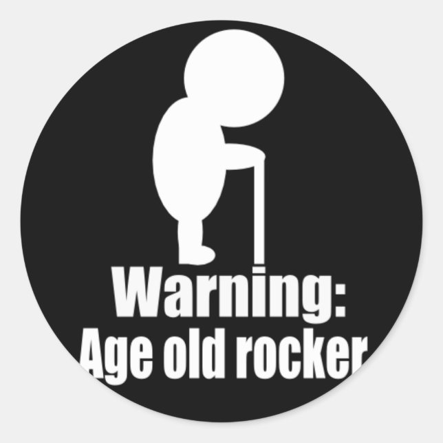 Age Old Rocker Sticker (Front)