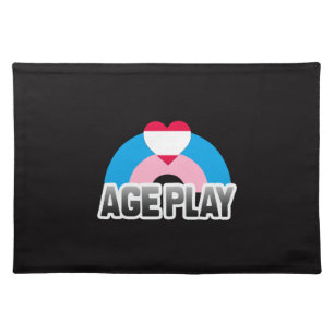 Age Play Pride Cloth Placemat