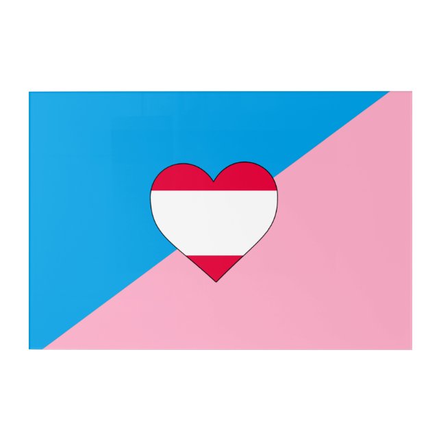 Age Play Pride Flag Acrylic Print (Front)