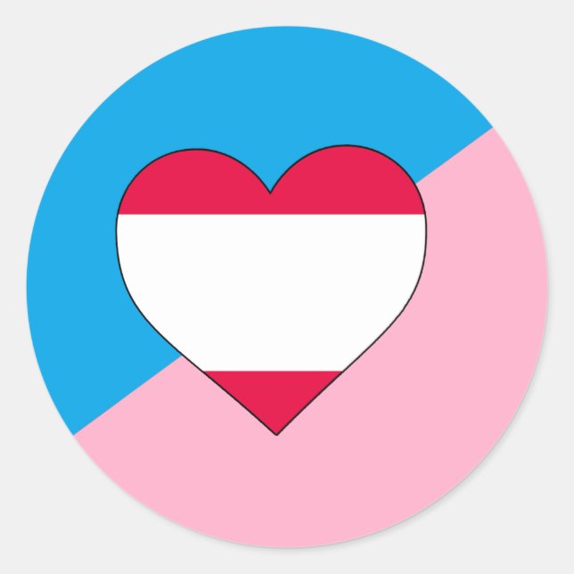 Age Play Pride Flag Classic Round Sticker (Front)