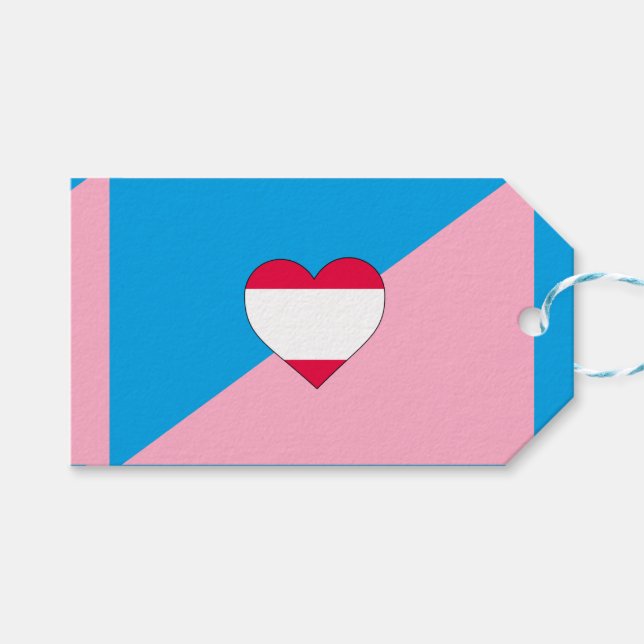 Age Play Pride Flag Gift Tags (Front (Horizontal))