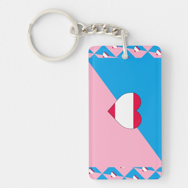 AGE PLAY PRIDE FLAG KEYCHAIN (Front)