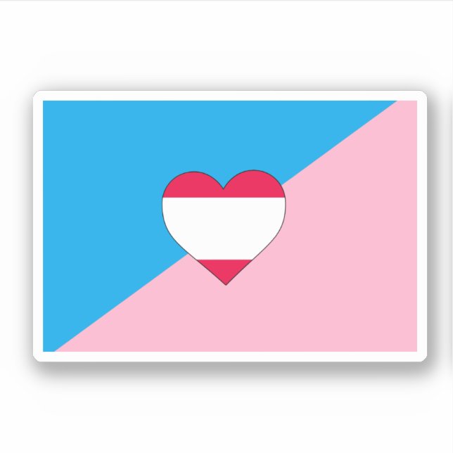 Age Play Pride Flag Sticker (Front)