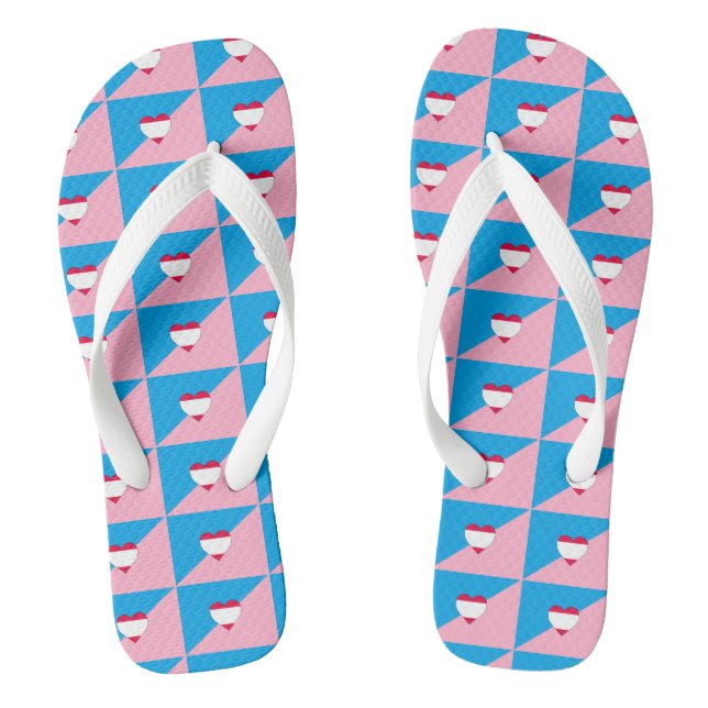 Age Play Pride Flip Flops (Footbed)