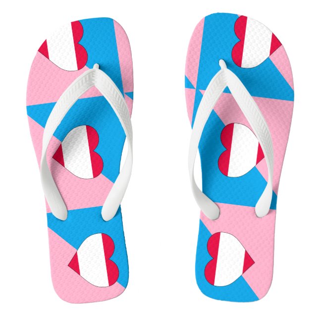 Age Play Pride Flip Flops (Footbed)