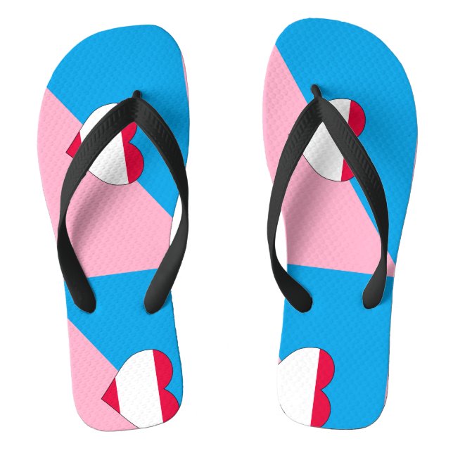 Age Play Pride Flip Flops (Footbed)