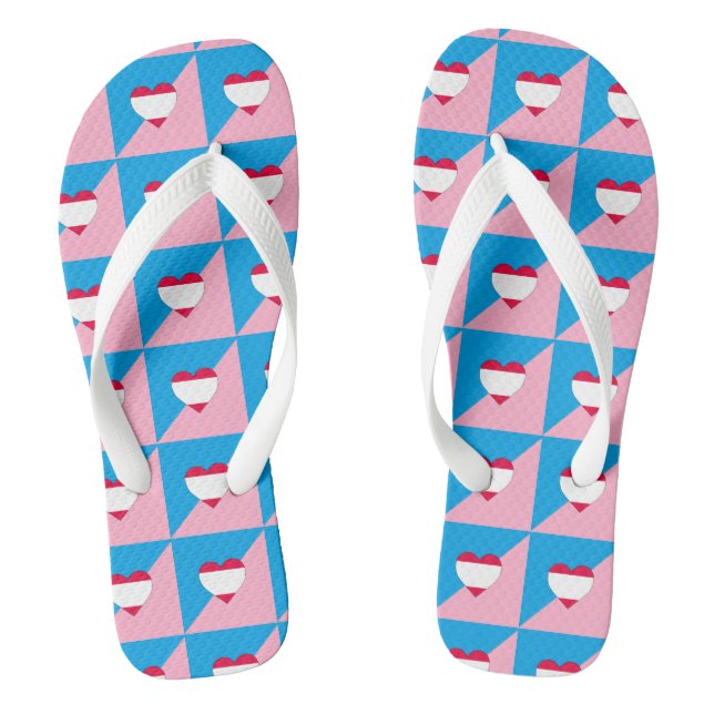 Age Play Pride Flip Flops (Footbed)