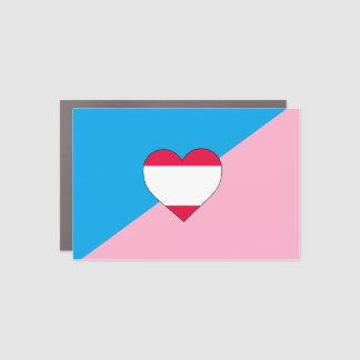 Age Play Pride House Flag Car Magnet