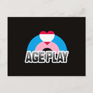 Age Play Pride Postcard