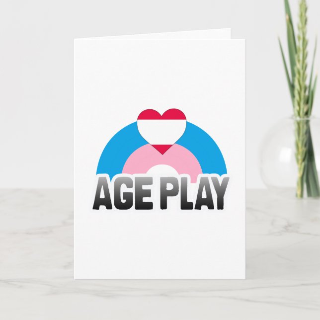 AGE PLAY RAINBOW CARD (Front)