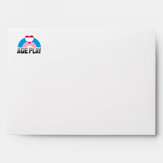 AGE PLAY RAINBOW ENVELOPE (Front)