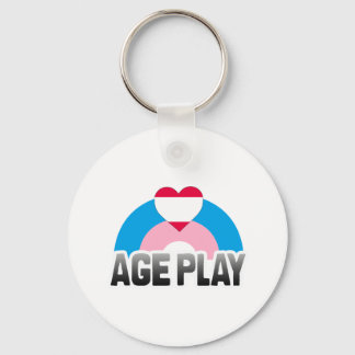 AGE PLAY RAINBOW KEYCHAIN
