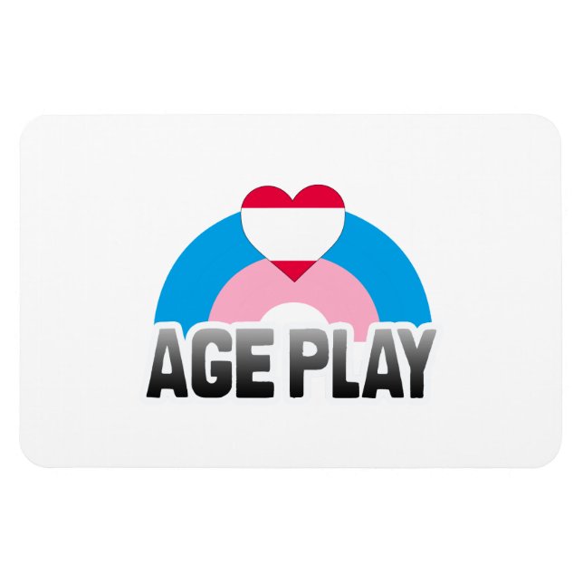 AGE PLAY RAINBOW MAGNET (Horizontal)