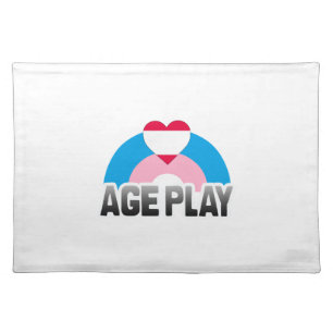 AGE PLAY RAINBOW PLACEMAT